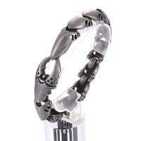 Hip Hop Geométrico Acero Titanio Enchapado Hombres Pulsera sku image 1