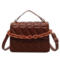 Women's Medium All Seasons Pu Leather Streetwear Handbag sku image 7