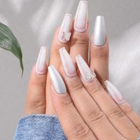 Ins Style Rose Pvc Nail Patches 1 Set sku image 1