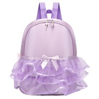 Solid Color Casual Women's Backpack sku image 2
