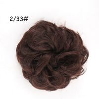 Women's Simple Style Casual High Temperature Wire Centre Parting Curls Wigs sku image 3