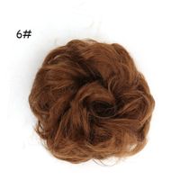 Women's Simple Style Casual High Temperature Wire Centre Parting Curls Wigs sku image 5
