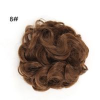 Women's Simple Style Casual High Temperature Wire Centre Parting Curls Wigs sku image 8