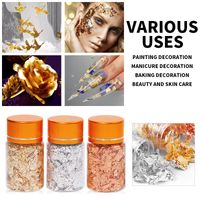 Modern Style Starry Sky Tin Foil Nail Decoration Accessories 1 Set main image 1