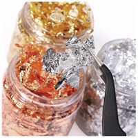 Modern Style Starry Sky Tin Foil Nail Decoration Accessories 1 Set main image 4