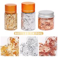 Modern Style Starry Sky Tin Foil Nail Decoration Accessories 1 Set main image 3
