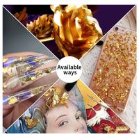 Modern Style Starry Sky Tin Foil Nail Decoration Accessories 1 Set main image 2