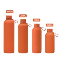 Casual Vacation Solid Color Stainless Steel Water Bottles 1 Piece main image 4