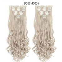 Women's Elegant Weekend Street High Temperature Wire Long Curly Hair Wigs sku image 18