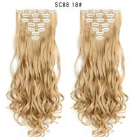 Women's Elegant Weekend Street High Temperature Wire Long Curly Hair Wigs sku image 5