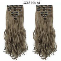 Women's Elegant Weekend Street High Temperature Wire Long Curly Hair Wigs sku image 10