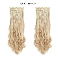 Women's Elegant Weekend Street High Temperature Wire Long Curly Hair Wigs sku image 11