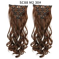 Women's Elegant Weekend Street High Temperature Wire Long Curly Hair Wigs sku image 16
