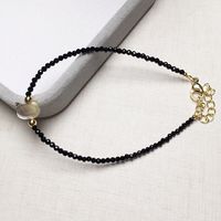 Simple Style Cat Natural Stone Beaded Polishing Shell Bracelets sku image 3