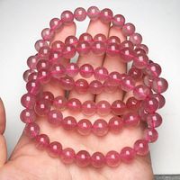 Ethnic Style Solid Color Transparent Crystal Bracelets main image 3