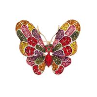Glam Butterfly Alloy Inlay Rhinestones Unisex Brooches main image 5