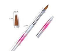 الأساسي كتلة اللون أريليك قلم أظافر 1 قطعة sku image 1