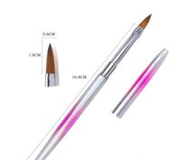 الأساسي كتلة اللون أريليك قلم أظافر 1 قطعة sku image 3