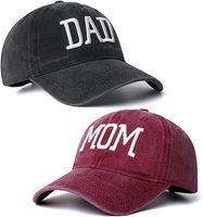 Women's Mama Simple Style Solid Color Patchwork Flat Eaves Baseball Cap main image 1