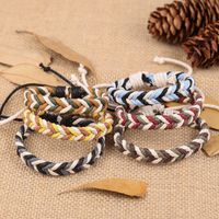 Sweet Multicolor Hemp Rope Handmade Unisex Bracelets main image 1