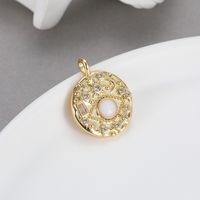 1 Piece Copper Zircon Buddha Eye Ethnic Style main image 2