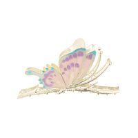 Elegant Sweet Butterfly Metal Plating Hair Claws main image 4