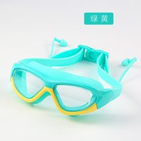 Children's Swimming Waterproof Non-fogging Swimming Glasses Goggles sku image 3