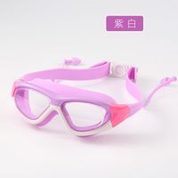 Children's Swimming Waterproof Non-fogging Swimming Glasses Goggles sku image 2