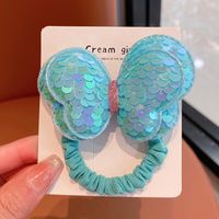 Cute Colorful Butterfly Cloth Hair Tie sku image 4