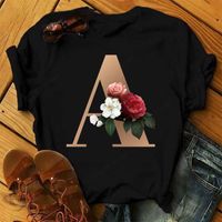 Women's T-shirt Short Sleeve T-shirts Printing Casual Classic Style Letter main image 3