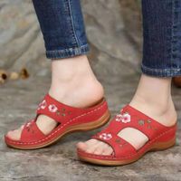 Women's Vacation Solid Color Round Toe Casual Sandals main image 1
