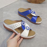 Women's Casual Color Block Round Toe Casual Sandals main image 6