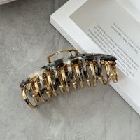Casual Solid Color Alloy Hair Claws sku image 8