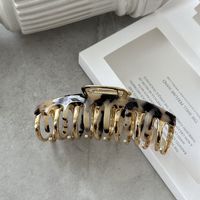Casual Solid Color Alloy Hair Claws sku image 2