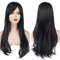 Women's Elegant Party Stage Cosplay High Temperature Wire Side Fringe Long Curly Hair Wigs main image 4
