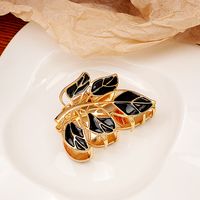Pastoral Flower Alloy Plating Hair Claws sku image 3