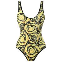 Women's Simple Style Ditsy Floral Printing One Pieces 1 Piece 2 Piece Set main image 3