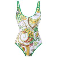 Women's Simple Style Ditsy Floral Printing One Pieces 1 Piece 2 Piece Set main image 5