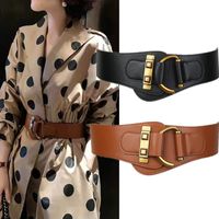 Basic Solid Color Pu Leather Women's Leather Belts main image 3
