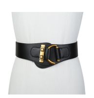 Basic Solid Color Pu Leather Women's Leather Belts sku image 1