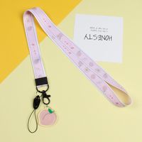 Mobile Phone Lanyard Cute Fruit Widened Hanging Neck Pendant   Universal Lanyard Wholesale sku image 11