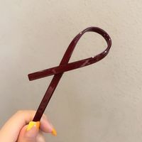 Arc Couleur Bonbon Coréen Pince À Ressort Simple Clip Accessoires De Cheveux Épingle À Cheveux Pour Les Femmes sku image 10