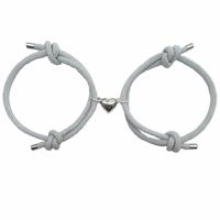 Simple Style Heart Shape Alloy Plating Couple Bracelets sku image 8