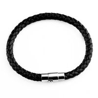 Simple Style Geometric Solid Color Rope Men's Bracelets main image 2