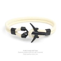 Simple Style Geometric Alloy Polyester Plating Men's Bracelets sku image 17