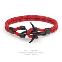 Simple Style Geometric Alloy Polyester Plating Men's Bracelets sku image 7
