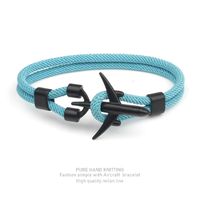 Simple Style Geometric Alloy Polyester Plating Men's Bracelets sku image 19