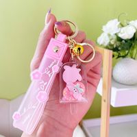 Cute Milky Tea Cup Letter Donuts Arylic Unisex Bag Pendant Keychain sku image 2