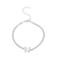 Vintage Style Simple Style Butterfly Stainless Steel Plating 14k Gold Plated Women's Bracelets sku image 1