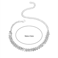 Elegant Shiny Geometric Solid Color Metal Inlay Rhinestones Women's Bracelets main image 5